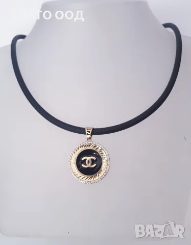 Златни колиета със силикон, снимка 4 - Колиета, медальони, синджири - 49647513