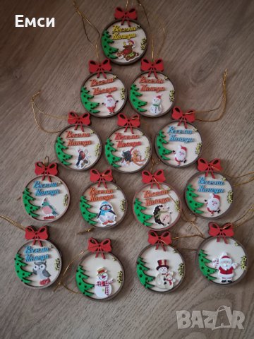 коледни играчки за елха,топки, снимка 2 - Декорация за дома - 43346807