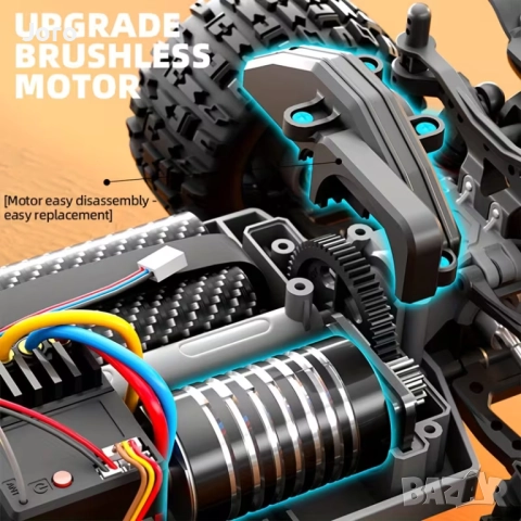 ZNLYRION 4WD RC CAR КОЛА с дистанционно, снимка 6 - Коли, камиони, мотори, писти - 52691980