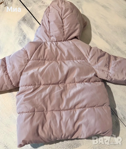 Бебешко зимно яке за момиченце Zara / 2-3 годинки, снимка 4 - Детски якета и елеци - 53056469