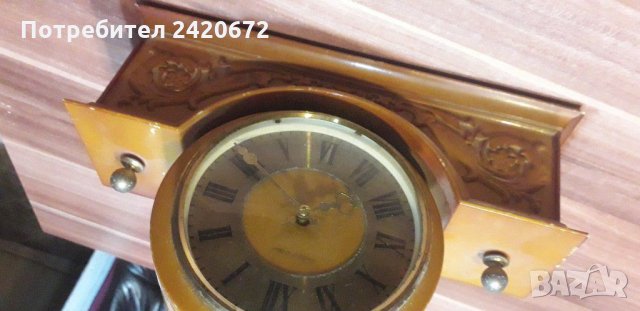 Стар каминен часовник, снимка 2 - Други ценни предмети - 35645048