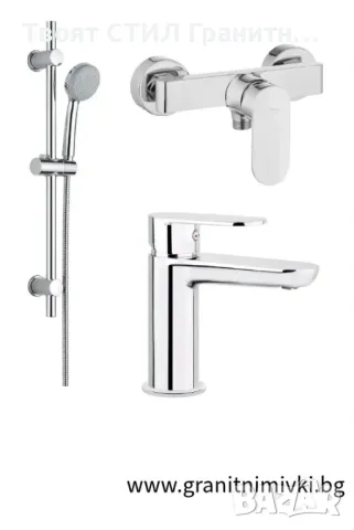 Черен душ за баня с чучур, душ колона Rome Black, снимка 3 - Душове - 49822354