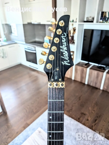 Washburn MG72 FVS, Mercury Series, 1996, Korea, снимка 5 - Китари - 52971146