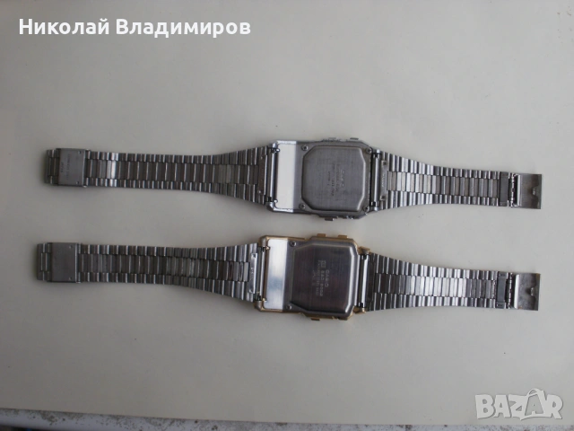 Casio елка калкулатор мъжки стари 1980 г. ръчни часовници , снимка 6 - Мъжки - 53565517