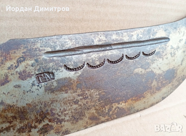 стар нож, снимка 3 - Антикварни и старинни предмети - 53397028