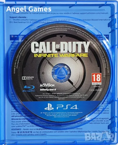 Call of Duty Infinite Warfare PS4 Playstation 4 Плейстейшън 5 PS CoD, снимка 3 - Игри за PlayStation - 48226541