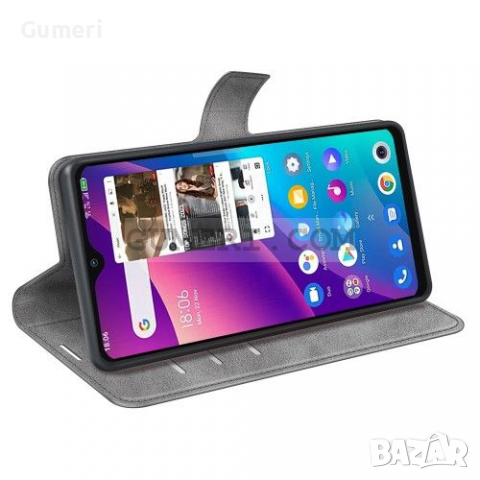 TCL 306 6.52" Тефтер Стойка, снимка 5 - Калъфи, кейсове - 36550068