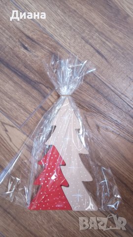 Дървена елха с акцент, снимка 2 - Декорация за дома - 43602539