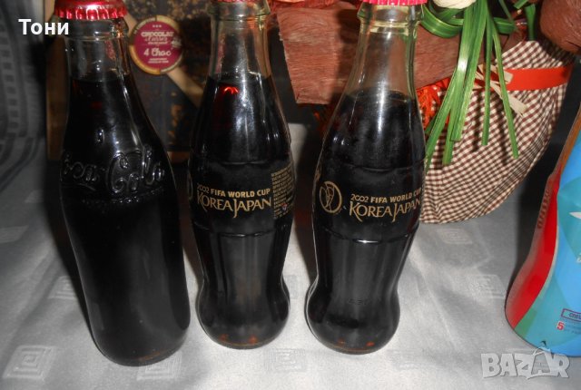 Юбилейни бутилки на Кока кола за Световни и Европейски първенства, снимка 9 - Колекции - 26622049