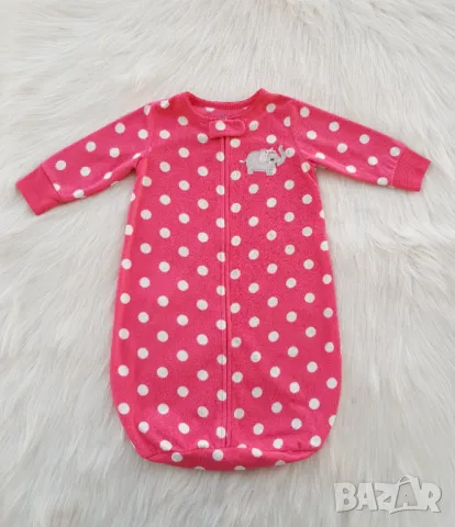 Детски спален чувал Carter's с ръкави 0-9 месеца пролет/есен