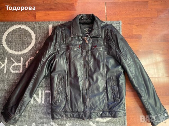 Яке изкуствена кожа с дебела подплата., снимка 1