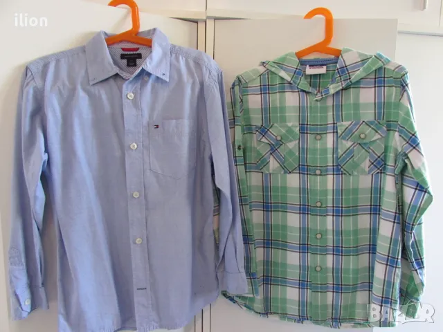 Красиви ризи на Yigga -подарък Tommy Hilfiger, снимка 2 - Детски ризи - 47999970