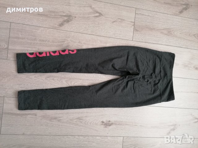 Оригинален памучен еластичен дамски клин с висока талия на адидас , снимка 4 - Клинове - 39028618