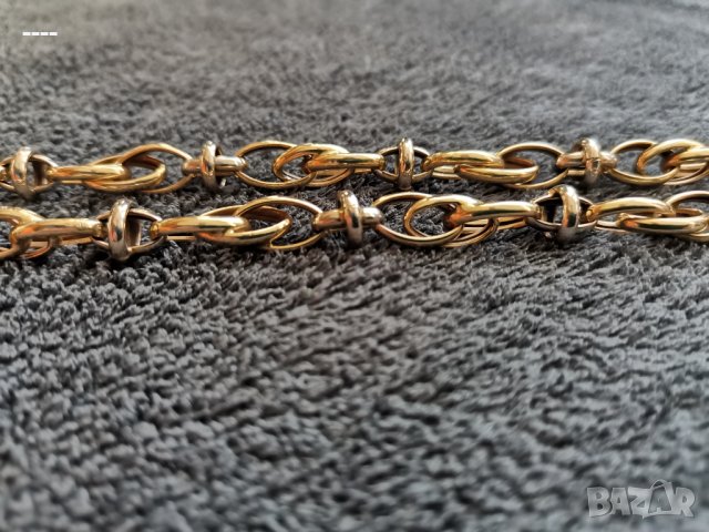 Златен синджир 29гр. / 62см дължина, снимка 3 - Колиета, медальони, синджири - 43681785