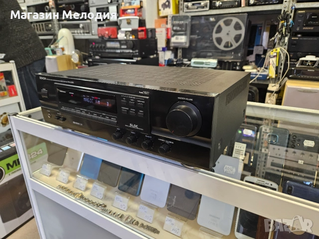 Ресийвър DENON DRA-375RD Две по 80 вата. В отлично техническо и визуално състояние., снимка 7 - Ресийвъри, усилватели, смесителни пултове - 53177189