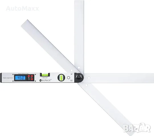 Neoteck Алуминиев цифров ъглов
нивелир, снимка 4 - Шублери - 49599792