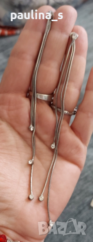 Лот от бижута - обеци, нови и употребявани , снимка 3 - Обеци - 44909675