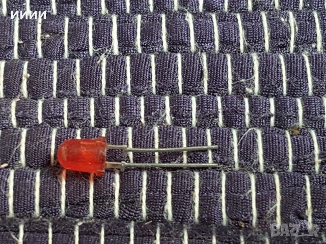 Светодиод червен кръгъл 5 мм- 440 бр