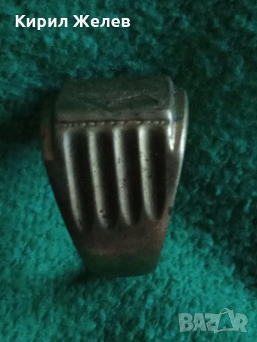 Пръстен стар бронзов 21871, снимка 2 - Декорация за дома - 33544640