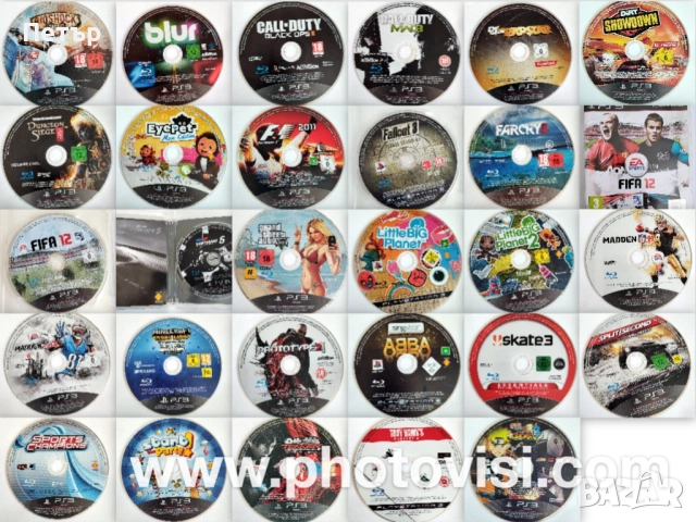 Продавам игри за PS3 (на брой и в пакет)