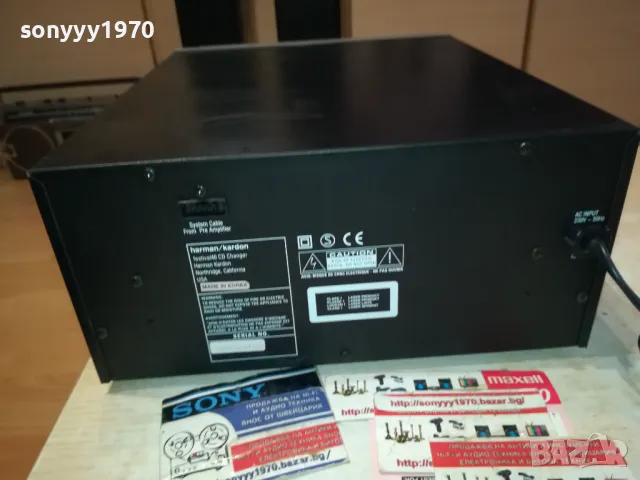 HARMAN/KARDON FESTIVAL 40 CD CHANGER-ВНОС SWISS 0912241020, снимка 3 - Ресийвъри, усилватели, смесителни пултове - 48277393