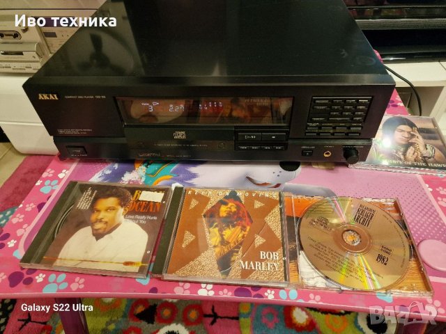 AKAI CD-55 optical digital output, снимка 4 - Аудиосистеми - 39470991