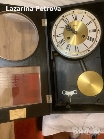 Часовник “Merton”, снимка 2 - Антикварни и старинни предмети - 52227652