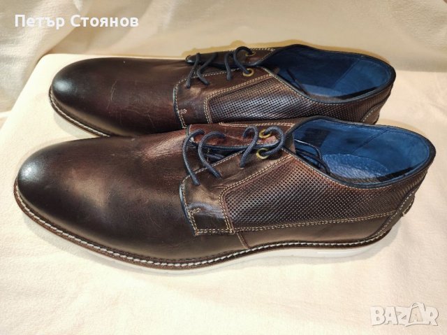 Стилни мъжки обувки от естествена кожа Sondag& Sons №46, снимка 5 - Ежедневни обувки - 26457073