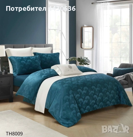 Луксозен спален комплект – елегантност и комфорт у дома, снимка 5 - Спално бельо - 53314924