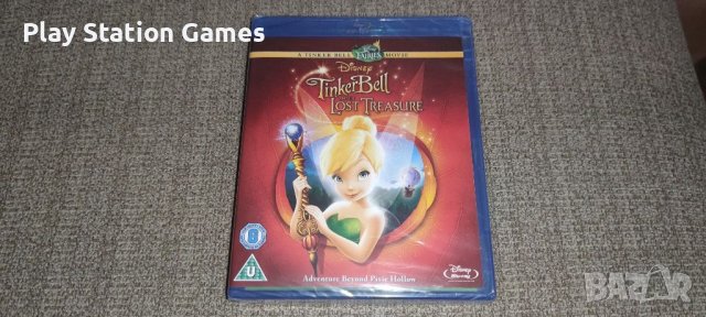 Blu-ray-Tinker Bell And The Lost Treasure, снимка 1 - Blu-Ray филми - 40105323