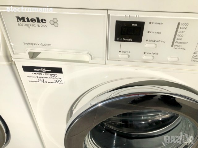 пералня ,Miele’ Softtronic W2522 WaterProofSystem 5кг, снимка 5 - Перални - 43579569