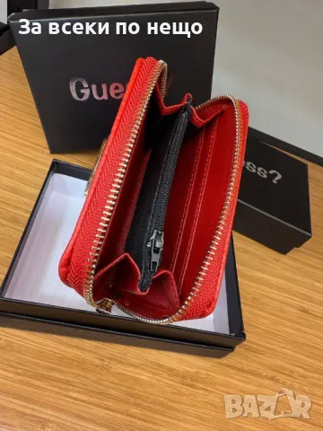 Guess Дамско Малко Портмоне С Кутия Гес - Различни Цветове Код E133, снимка 6 - Портфейли, портмонета - 50233218