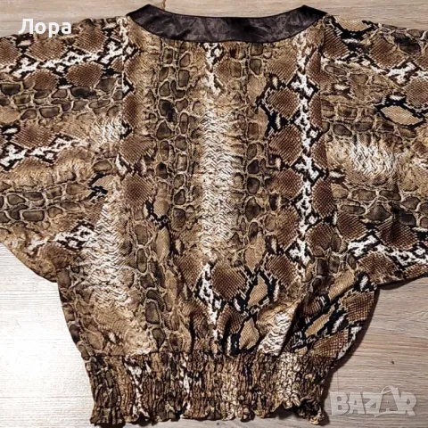 Дамска  риза животински принт, снимка 6 - Ризи - 48436018