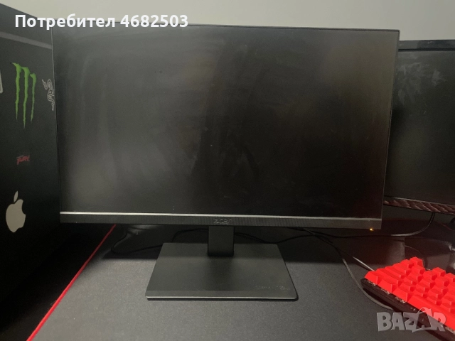 Монитор acer 75hz, снимка 2 - Монитори - 52822683