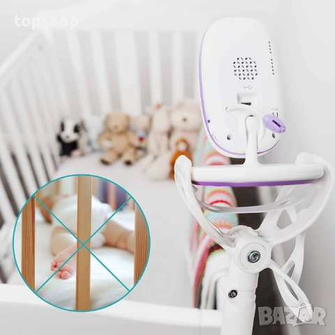 Универсална стойка за бебефон Flexi Twist – Гъвкава, без пробиване , снимка 7 - Бебефони - 53379413