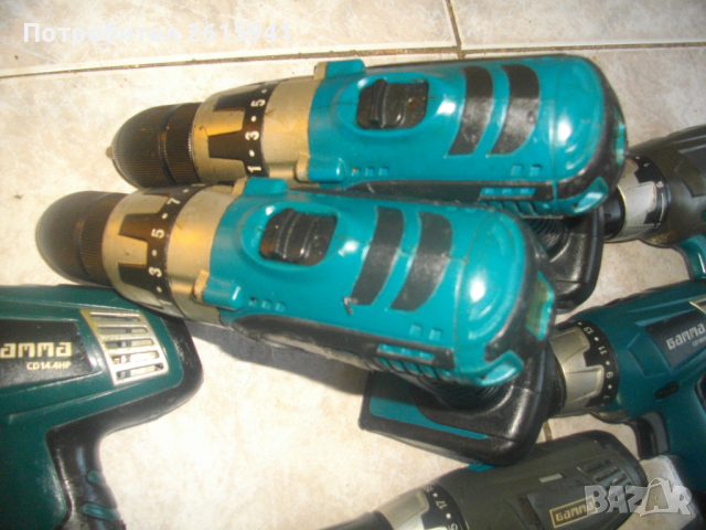 1-13мм-14,4-18 Волта-Боди-Li-ion-GAMMA-Литий-Йон-Холандско Професионално-Тяло За Винтоверт, снимка 9 - Винтоверти - 36525402