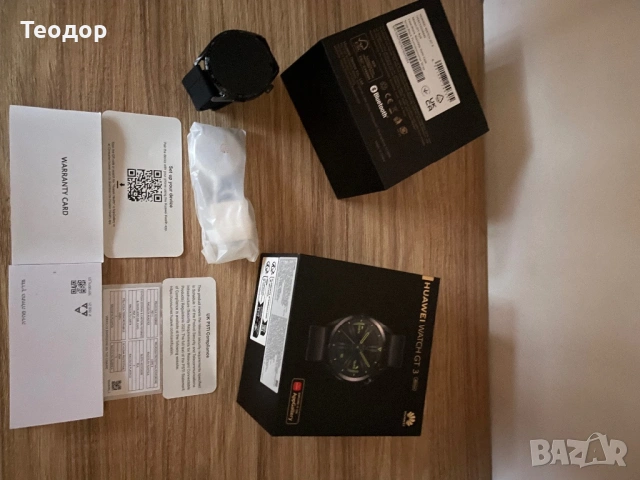 Смарт часовник Huawei Watch GT3, JPT-B29, 46 mm, Fluoroelastomer Strap