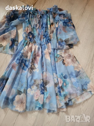 Нова рокля шифон 
