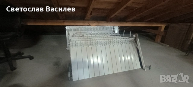 Продавам алуминиеви радиатори за парно - запазени, снимка 3 - Радиатори - 53146900