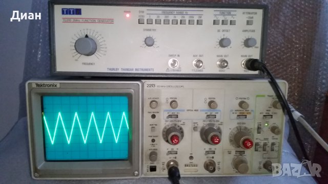 Функционален английски генератор TTI  TG-210, снимка 2 - Друга електроника - 43102683