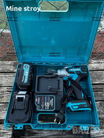 Акумулаторен Ударен Гайковерт Makita 24v 6ah Макита Импакт, снимка 2 - Винтоверти - 39759531