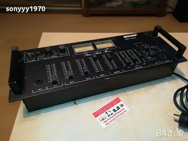 POWER MPK 703C-MIXER FRANCE 0906221622, снимка 11 - Ресийвъри, усилватели, смесителни пултове - 37033115