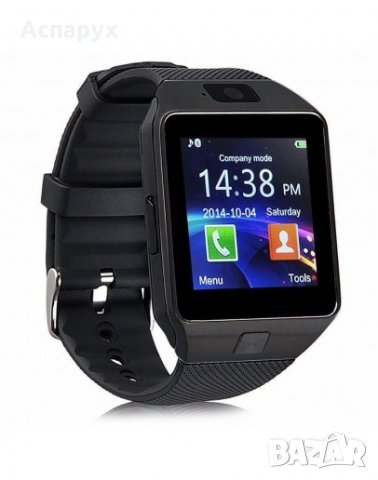 Смарт часовник DZ 09 - SIM карта, SD micro, Bluetooth, Камера, снимка 4 - Смарт гривни - 32481510