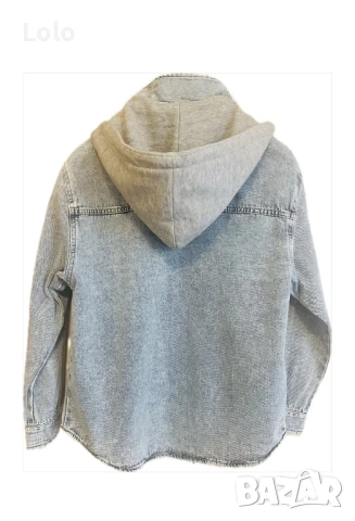 Дънкова риза ZARA 164см/13-14 г , снимка 2 - Детски ризи - 43872452