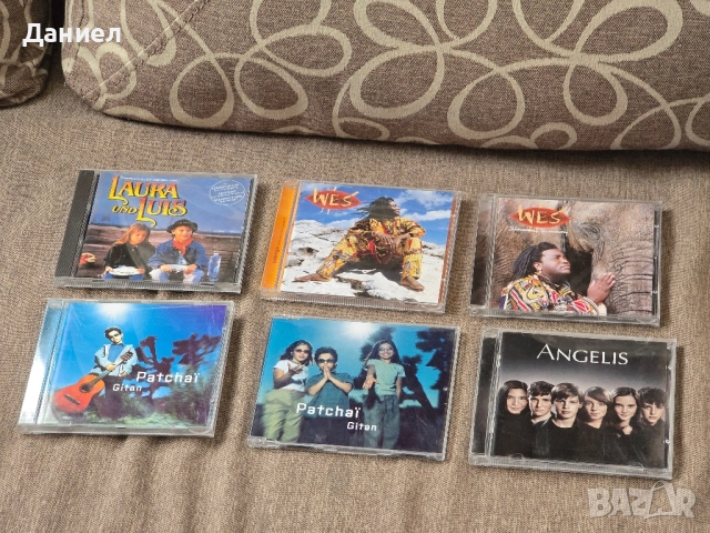 CD колекция дискове: Wes, Patchai, Angelis