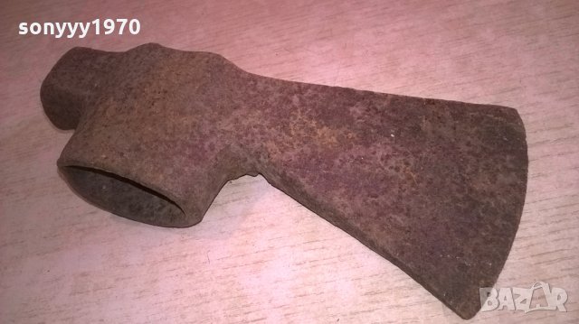 ПОРЪЧАНА-ANTIK-немска брадва-20х10-с ЩЕМПЕЛ/печат-внос швеицария, снимка 4 - Колекции - 27507315