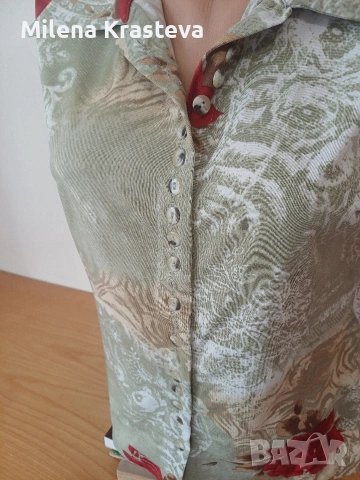 Еластична удобна риза, снимка 2 - Ризи - 53455073