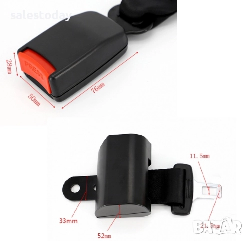 Автоматичен колан за кола, Предпазен колан, автобус, микробус, Лада Нива, Джип, снимка 8 - Аксесоари и консумативи - 39394629