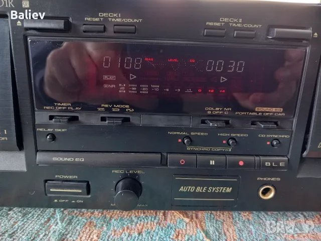 PIONEER CT-W601R Cassette Deck , снимка 4 - Декове - 49088531