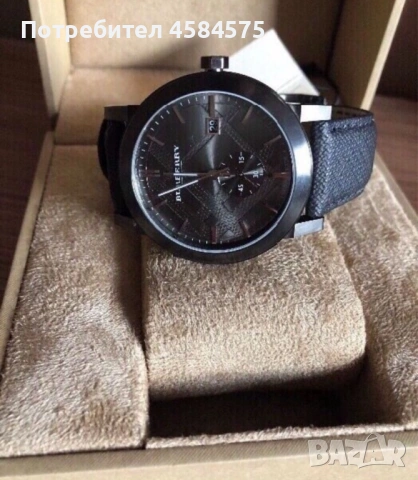 Нов Елегантен часовник Burberry, снимка 6 - Мъжки - 53312888